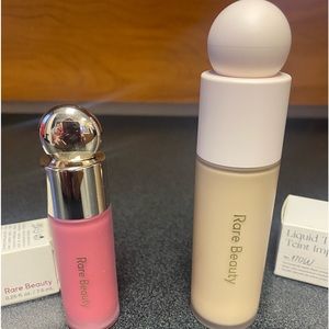 Rare Beauty Soft Pinch Liquid Blush and Foundation by Selena Gomez